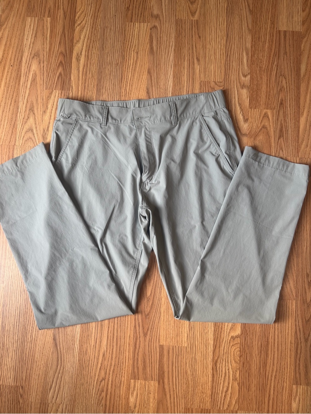 Magellan Outdoors Men's Chino Pants in Light Gray
